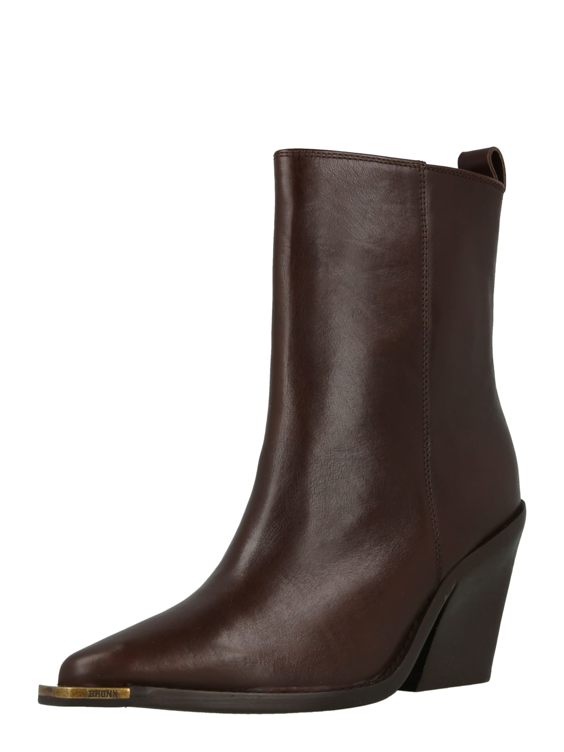 BRONX Ankle Boots 'New-Kole' in Brown: front