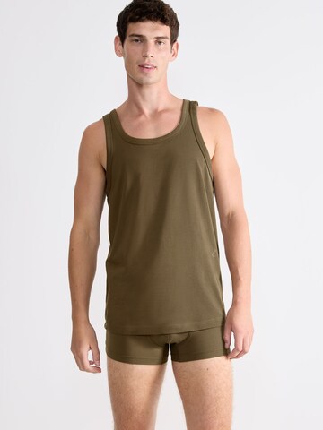 SLOGGI - Camiseta térmica en verde: frente