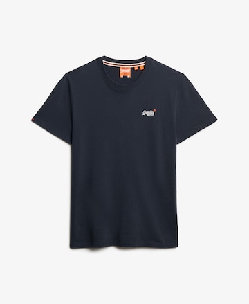 T-Shirt 'Essential' Superdry en bleu