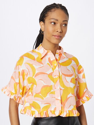 Kate Spade Blouse in Yellow: front