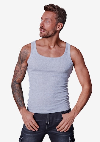 H.I.S Undershirt in Grey: front