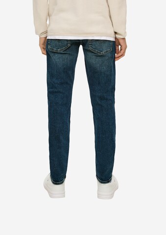 QS Slimfit Jeans 'Rick' in Blauw