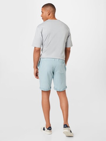Key Largo Normalny krój Spodnie 'MARC' w kolorze niebieski