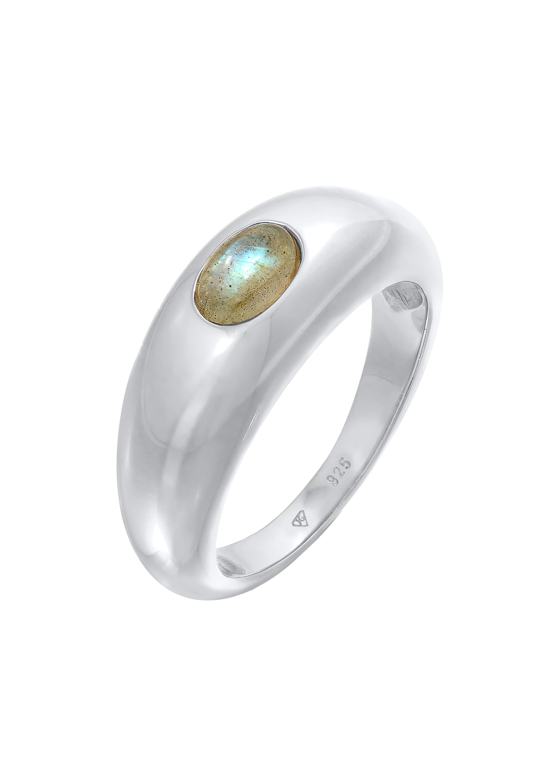 Bague ELLI PREMIUM en argent : devant