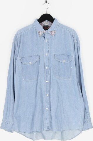 Jinglers Button Up Shirt in L in Blue: front