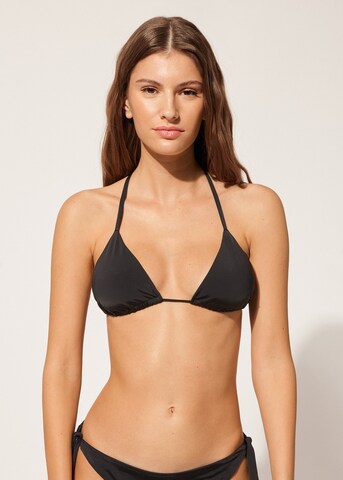 CALZEDONIA Triangel Bikinitop in Schwarz: predná strana