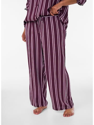 Zizzi Pajama pants in Red