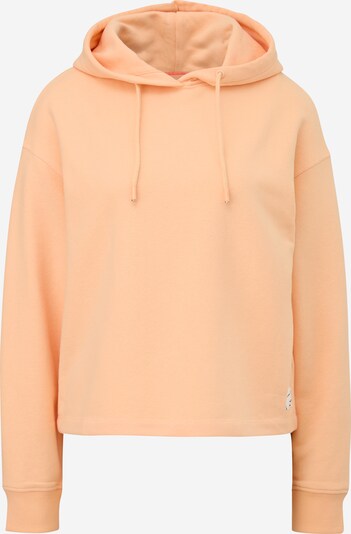 QS Sweatshirt in orange / weiß, Produktansicht
