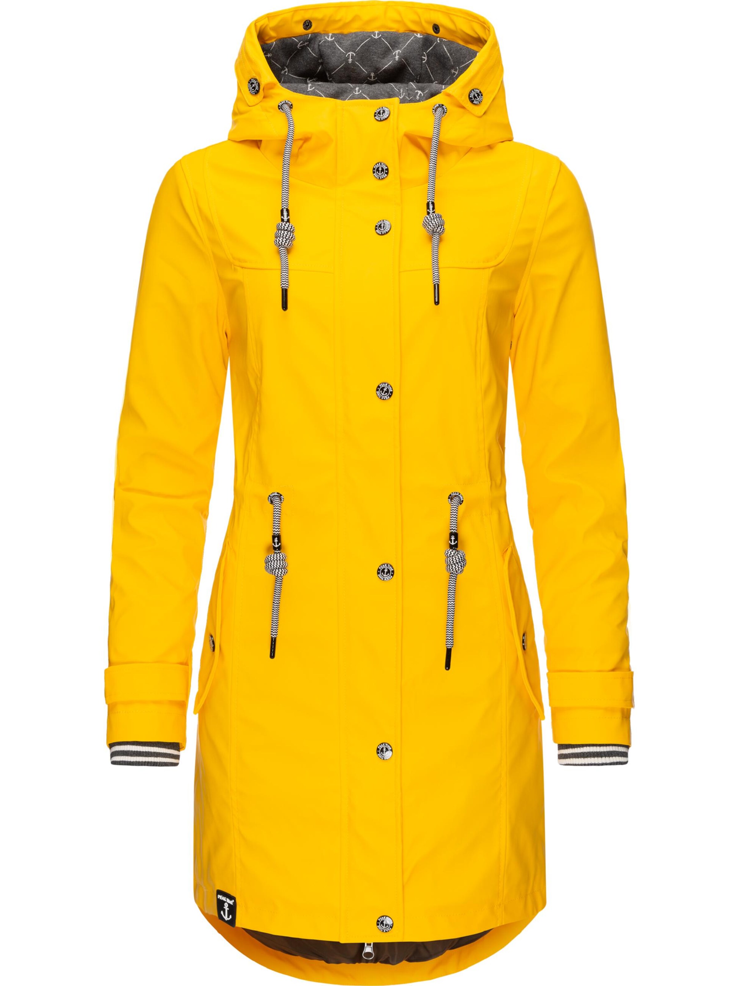 Peak Time Funktionsjacke in Gelb: Vorderseite