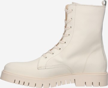 Tommy Jeans Schnürstiefelette 'Yvonne' in Beige