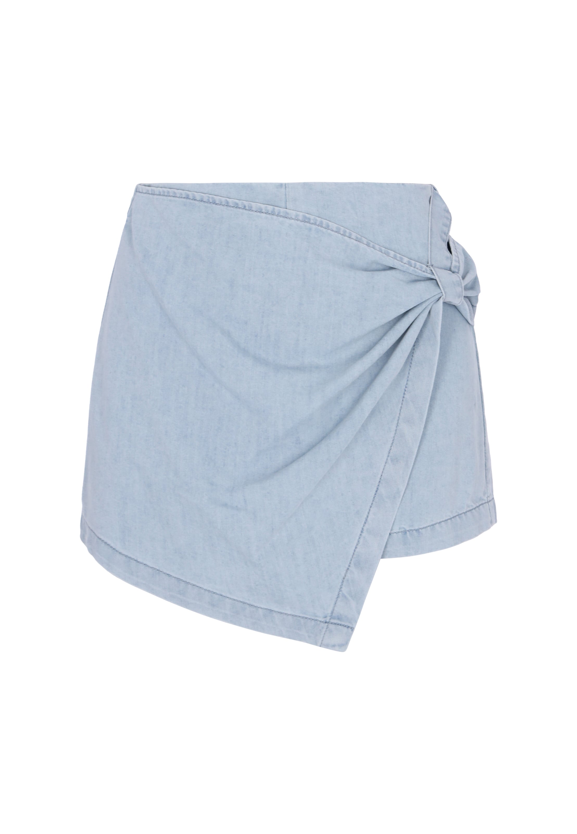 faina Shorts in Blau: Vorderseite