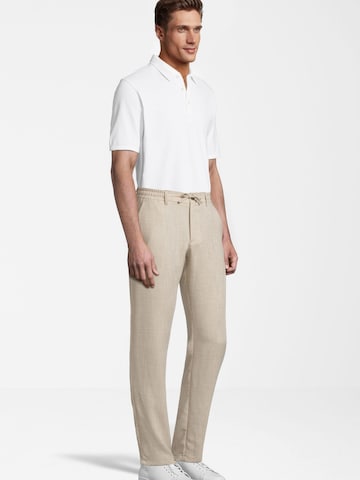 Steffen Klein Loosefit Hose in Beige