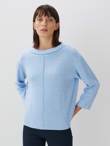 Someday Sweatshirt 'Usuna' in Blau: predná strana