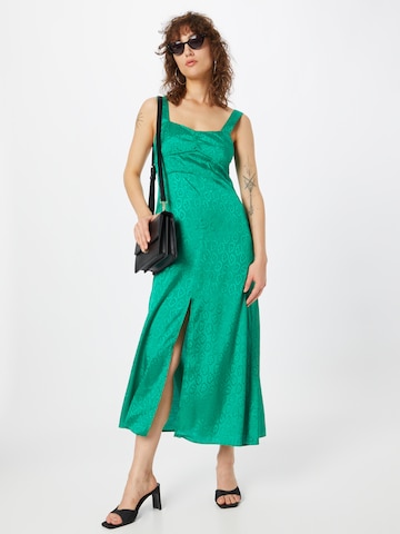 Bizance Paris Summer Dress 'GRACIEUSE' in Green