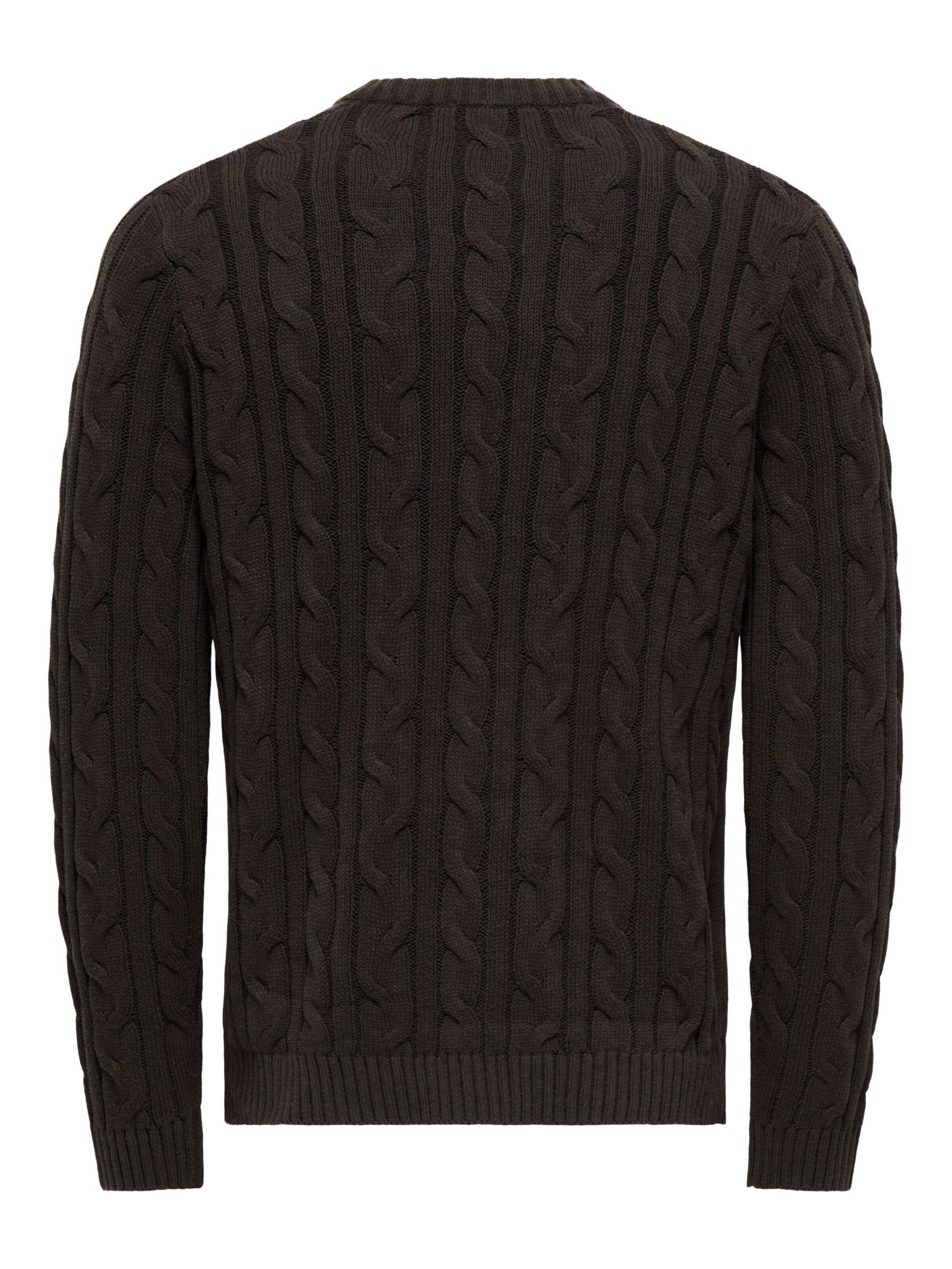 Pullover 'KIM ' di Only & Sons in marrone