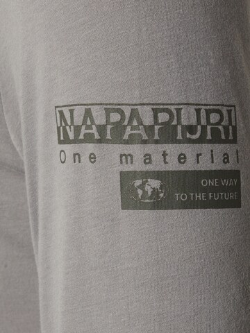 NAPAPIJRI Poloshirt 'Melville' in Grau