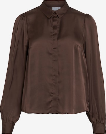 VILA - Blusa 'VISofie' en marrón: frente