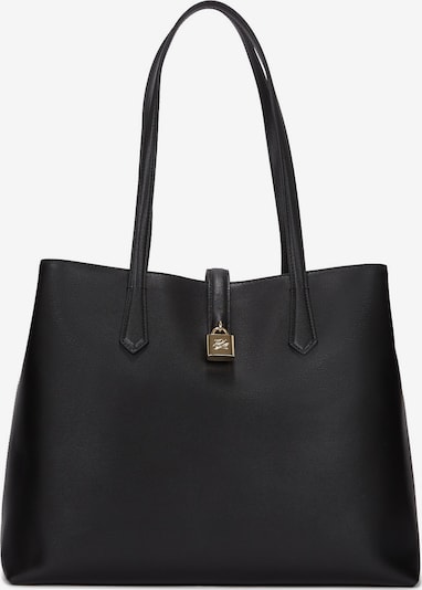 Karl Lagerfeld "Shopper" tipa soma 'AUTOGRAPH', krāsa - melns, Preces skats