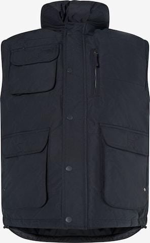 TUFFSKULL Vest in Black: front