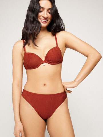 Tezenis Bikini Bottoms 'Paradise Bay' in Brown