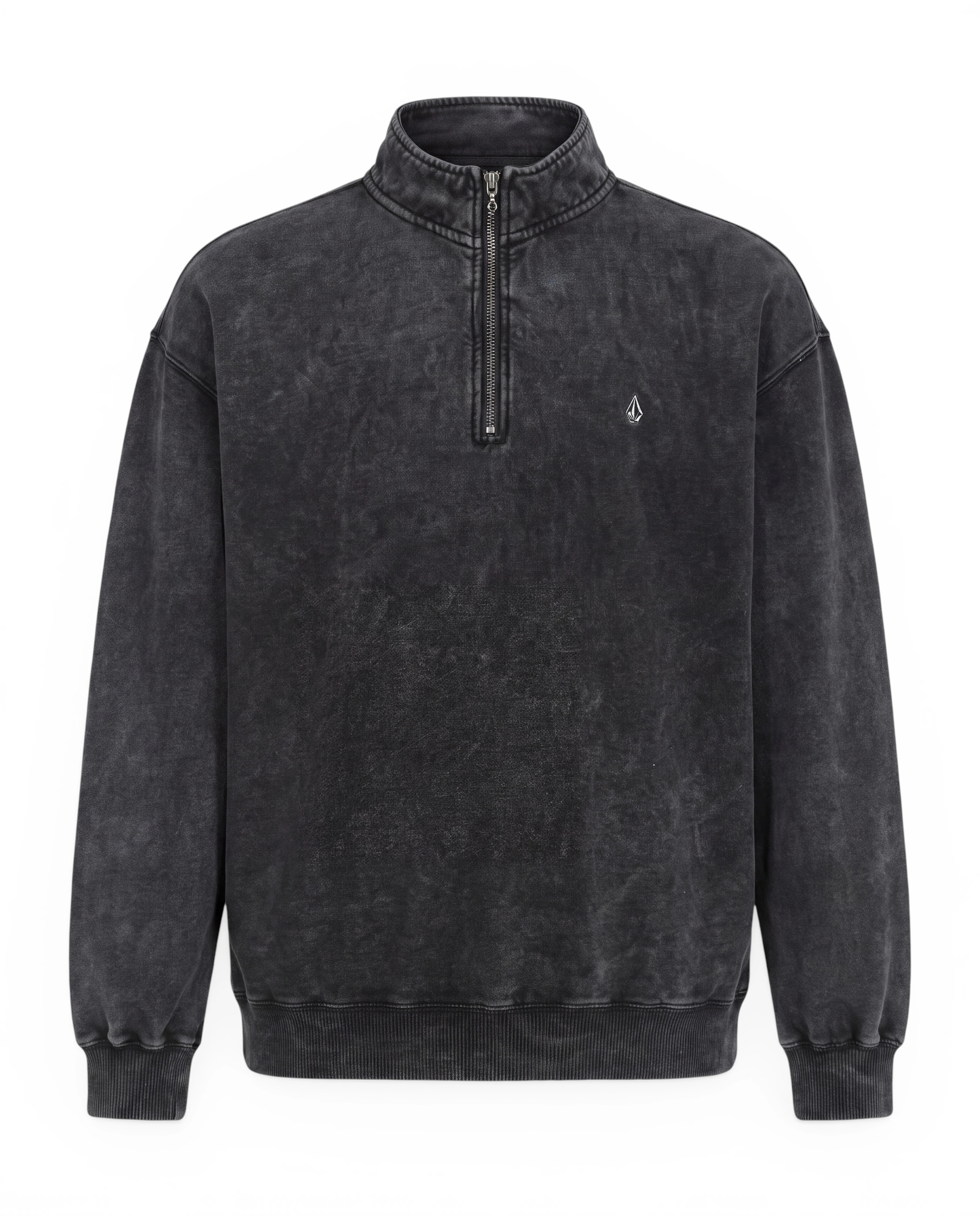 Volcom Sweatshirt in Zwart: voorkant