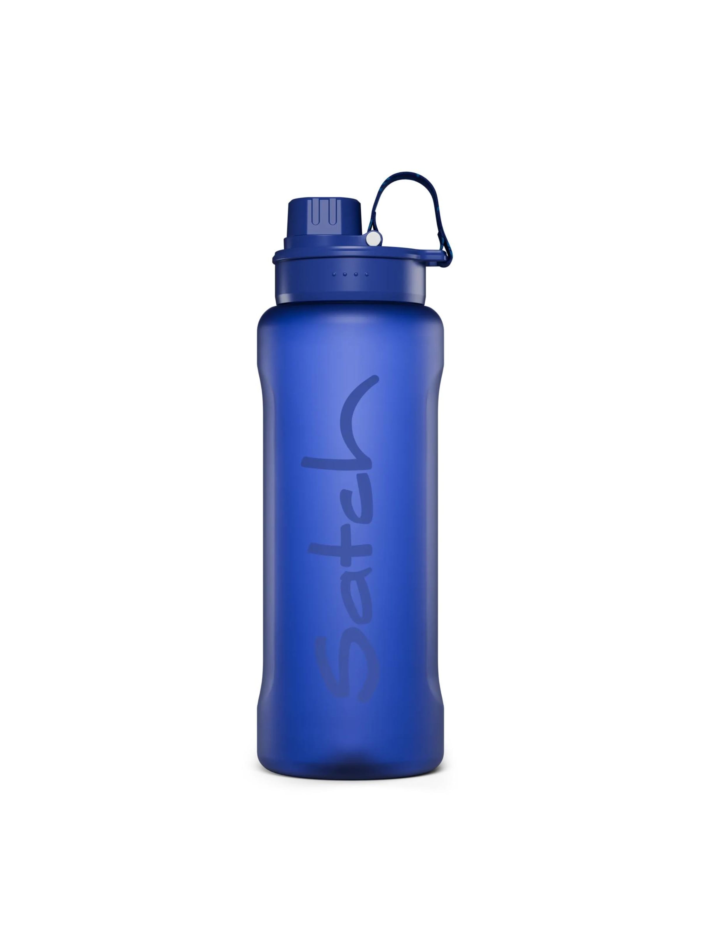 Satch Drinking Bottle 'Trinkflasche XL Trinkflasche' in Blue: front