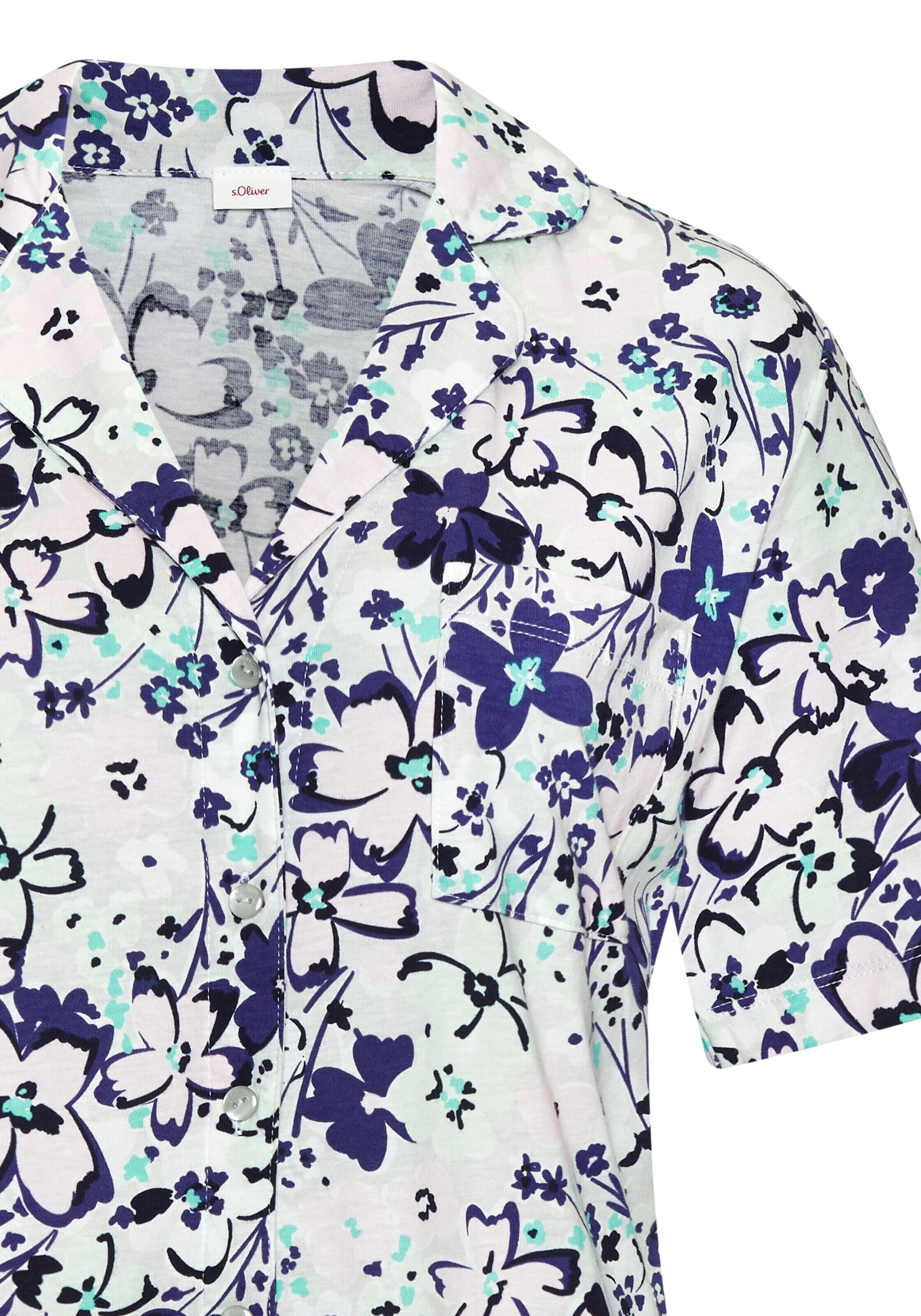 Pantaloni scurți de la s.Oliver pe albastru