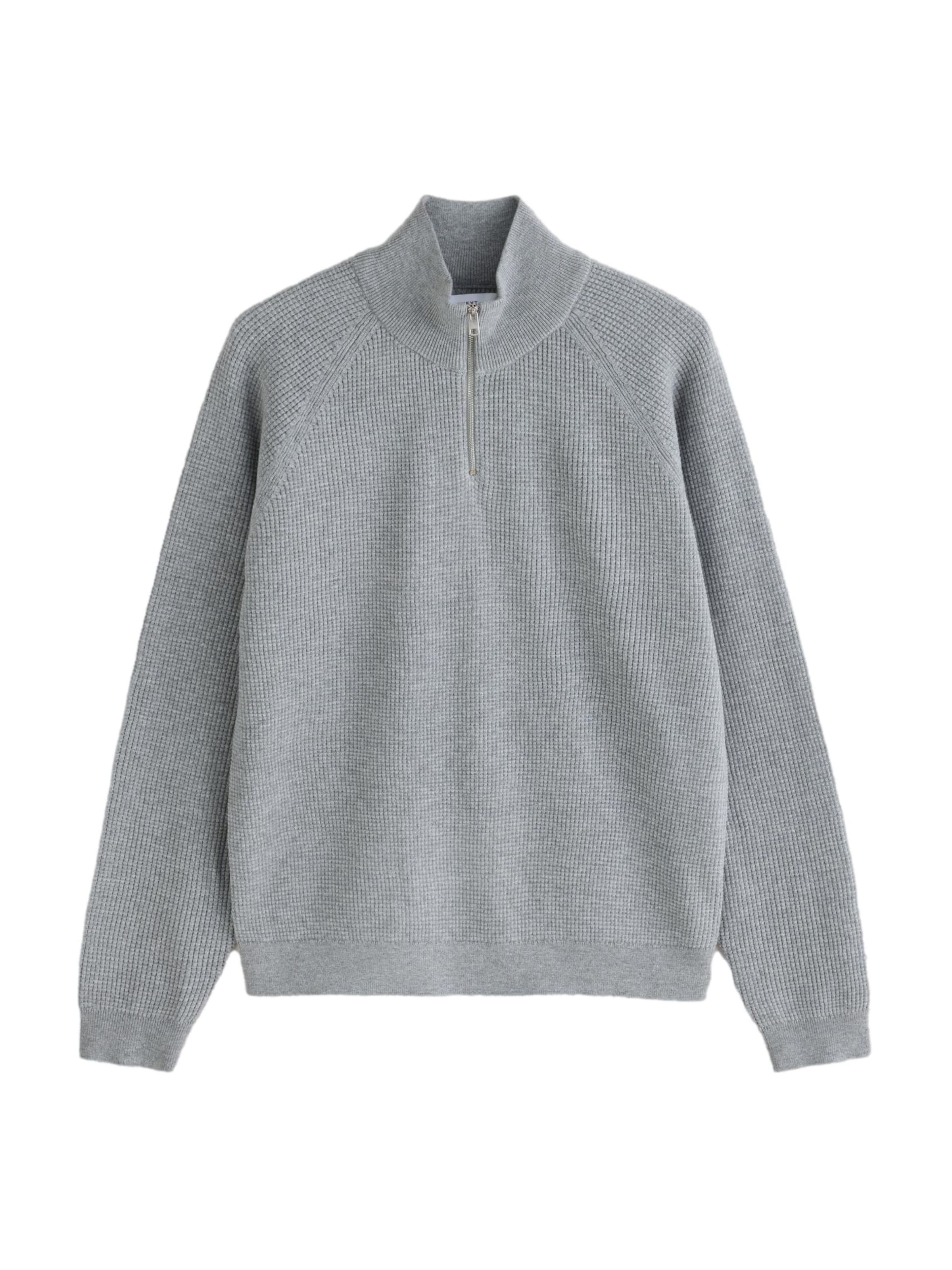 Next Sweter 'Essential' w rozmiarze XS w kolorze jasnoszarym, Podgląd produktu