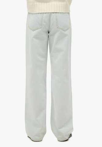 Superdry Wide leg Jeans in Blauw