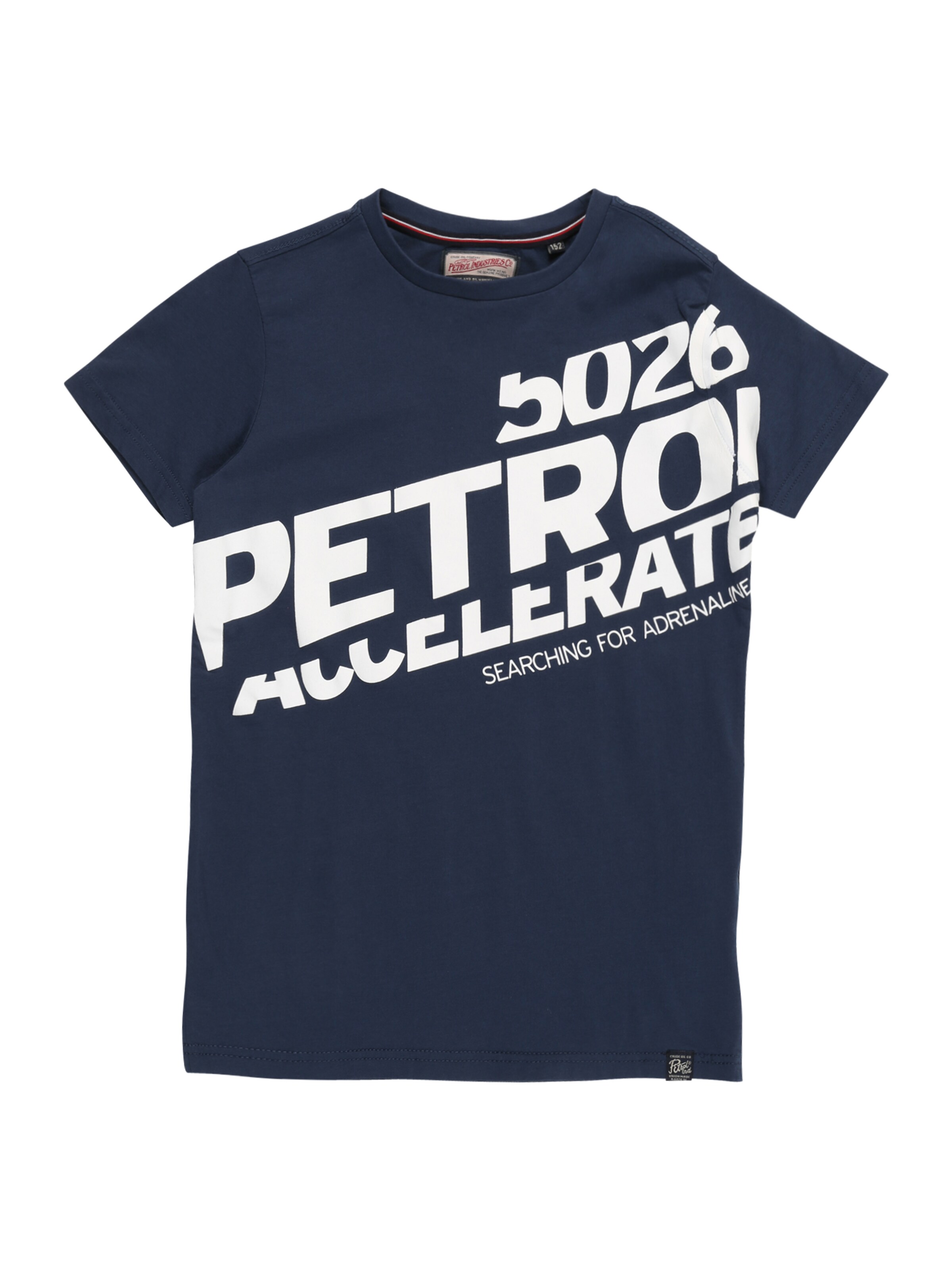 Petrol Industries Tričko - Modrá: predná strana