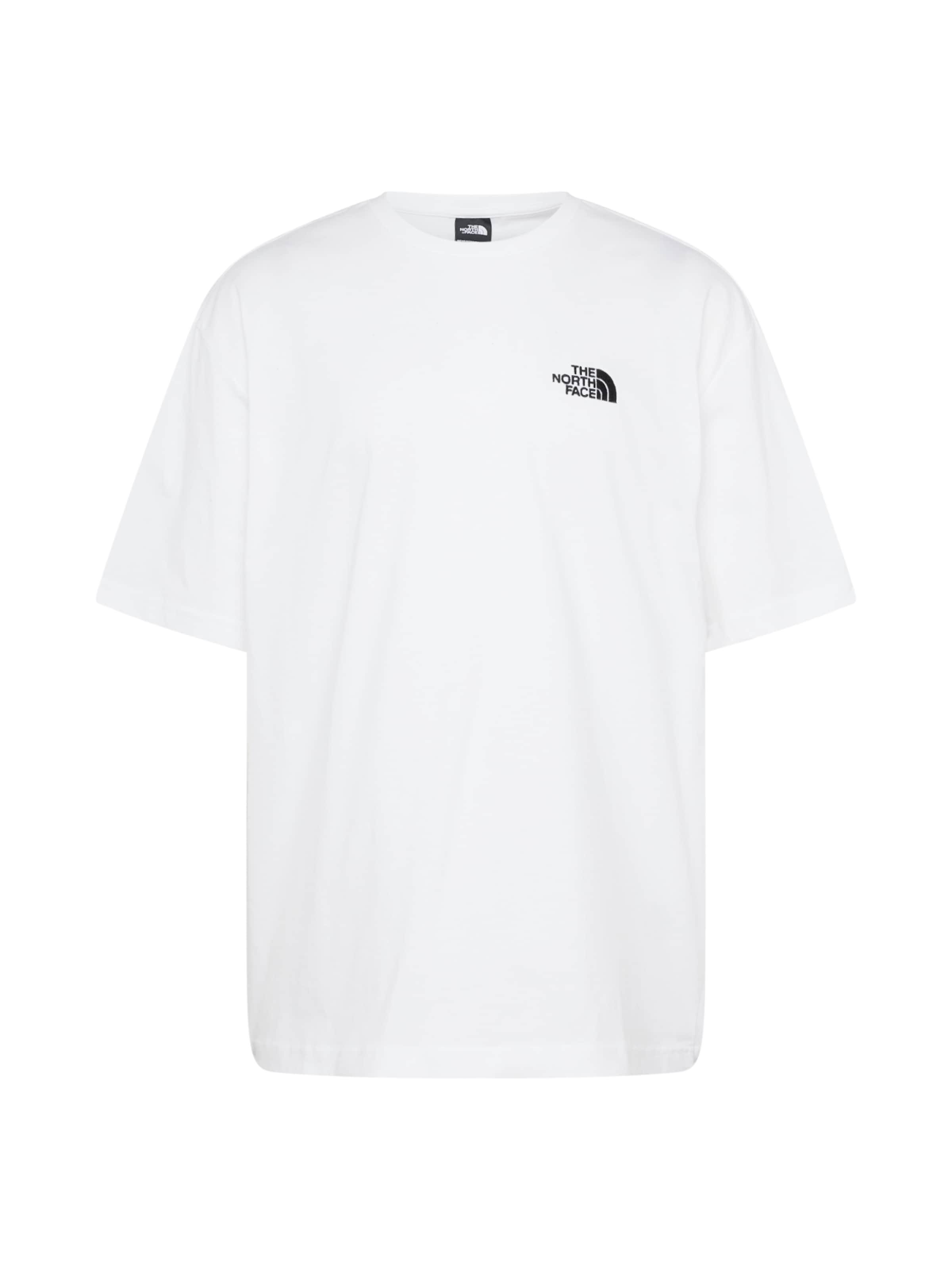 THE NORTH FACE Särk 'Simple Dome', värv valge: eest vaates