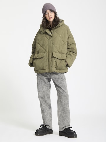 Volcom Overgangsjakke 'Out Of Boxy' i grøn