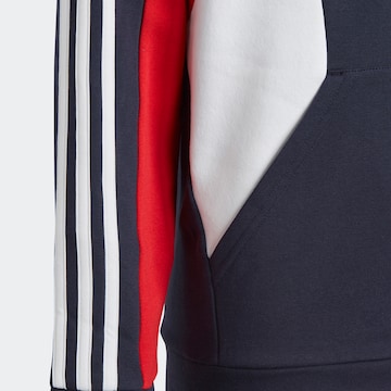 ADIDAS SPORTSWEARSportska sweater majica 'Colorblock 3-Stripes' - plava boja