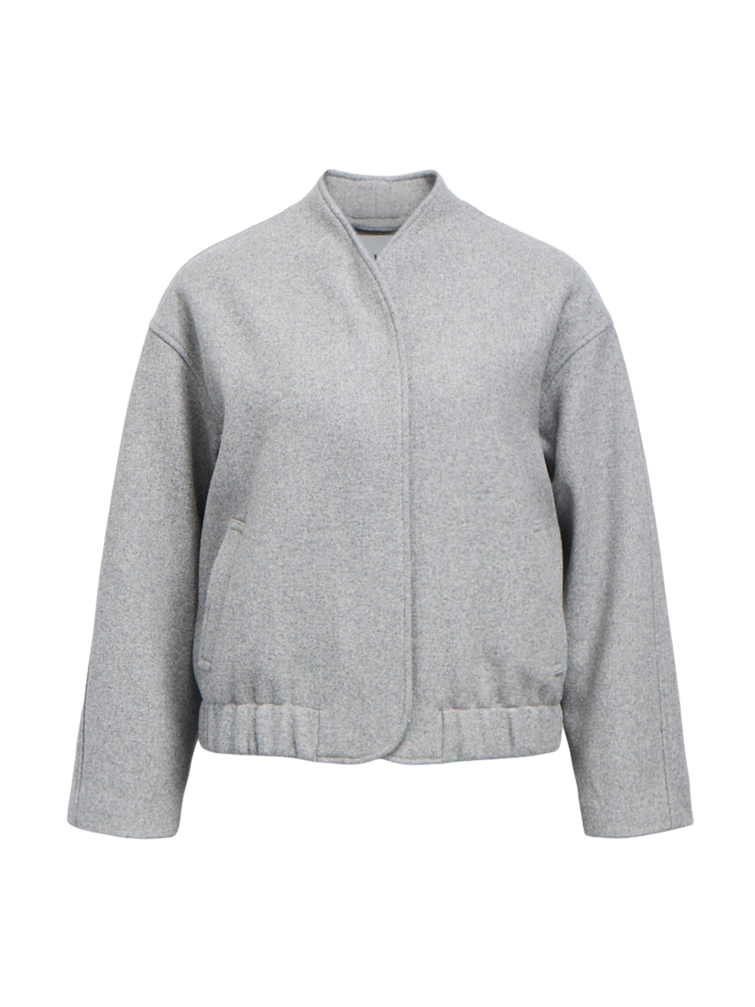 OBJECT Between-season jacket 'OBJPisa' in Grey: front