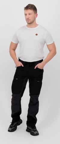 KILLTEC Slimfit Funktionshose 'KOW 93' in Schwarz: Vorderseite