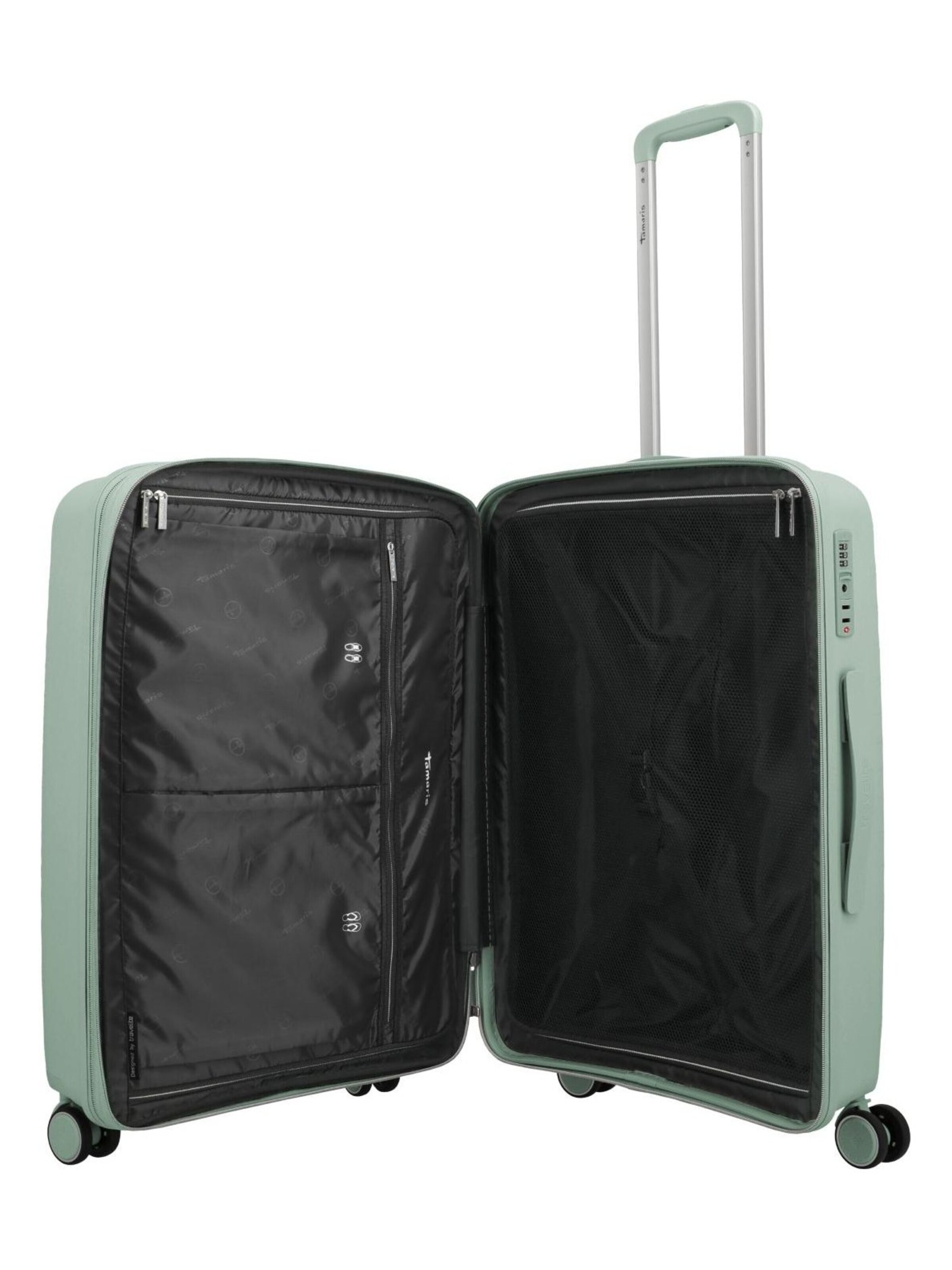TRAVELITE Koffer in Groen