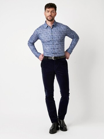 Coupe slim Chemise DESOTO en bleu