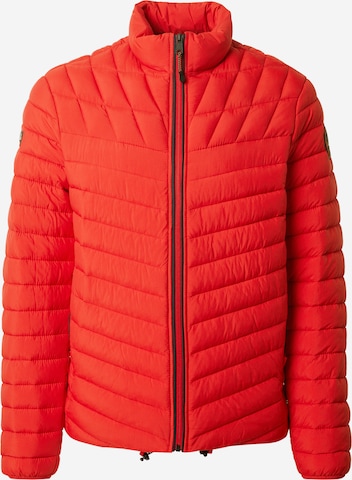 NAPAPIJRI - Casaco meia-estação 'A-LAPAZ' em vermelho: frente