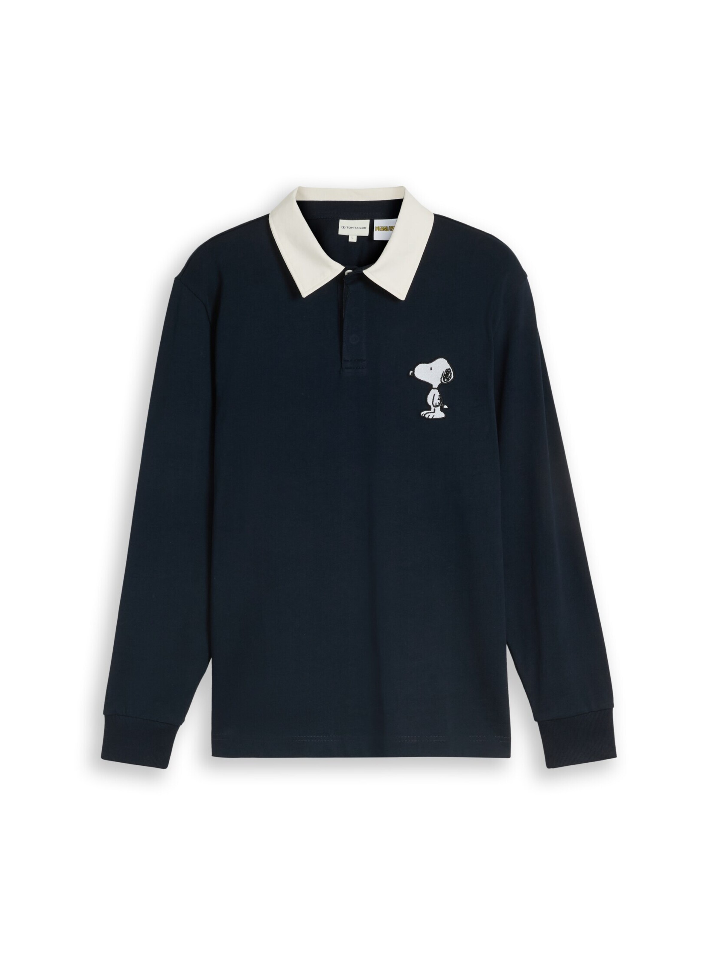 TOM TAILOR Shirt in Blauw: voorkant