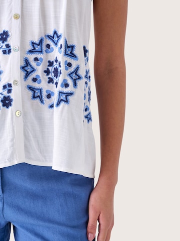 Camomilla Top 'CHEN' in Wit