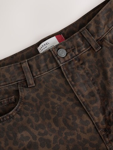 Barrel Jean Next en marron