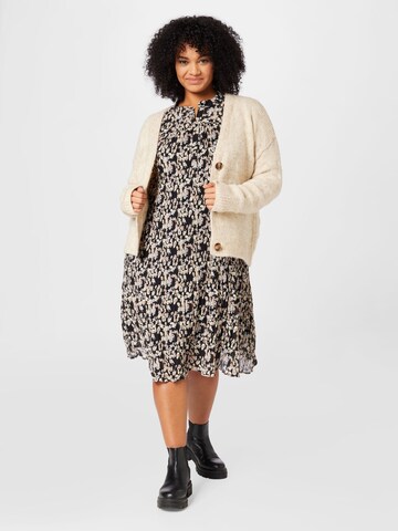 Fransa Curve - Vestido em preto