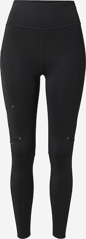 On - Slimfit Pantalón deportivo en negro: frente