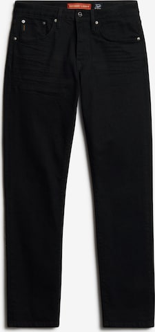 Jean Superdry en noir : devant