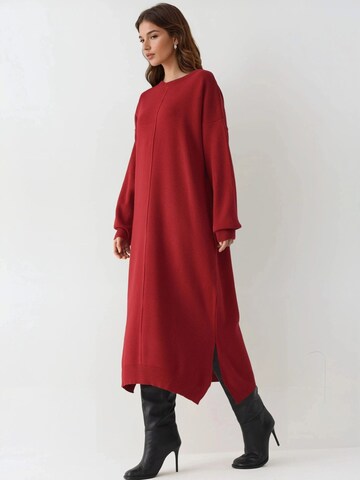 Abito in maglia 'Strickkleider' di My fashion in rosso