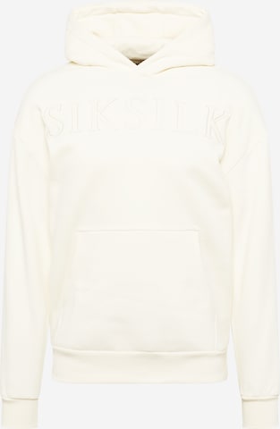 SikSilk - Sudadera en beige: frente