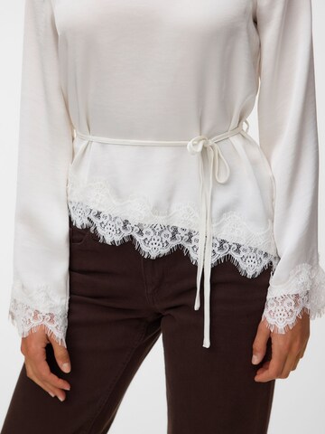 Chemisier 'VMMiro' VERO MODA en blanc