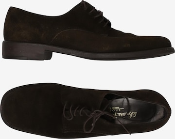 Salvatore Ferragamo Flats & Loafers in 43,5 in Brown: front