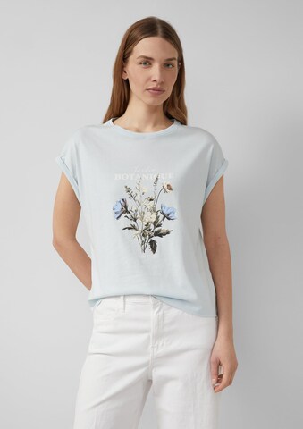 s.Oliver Shirt in Blauw: voorkant