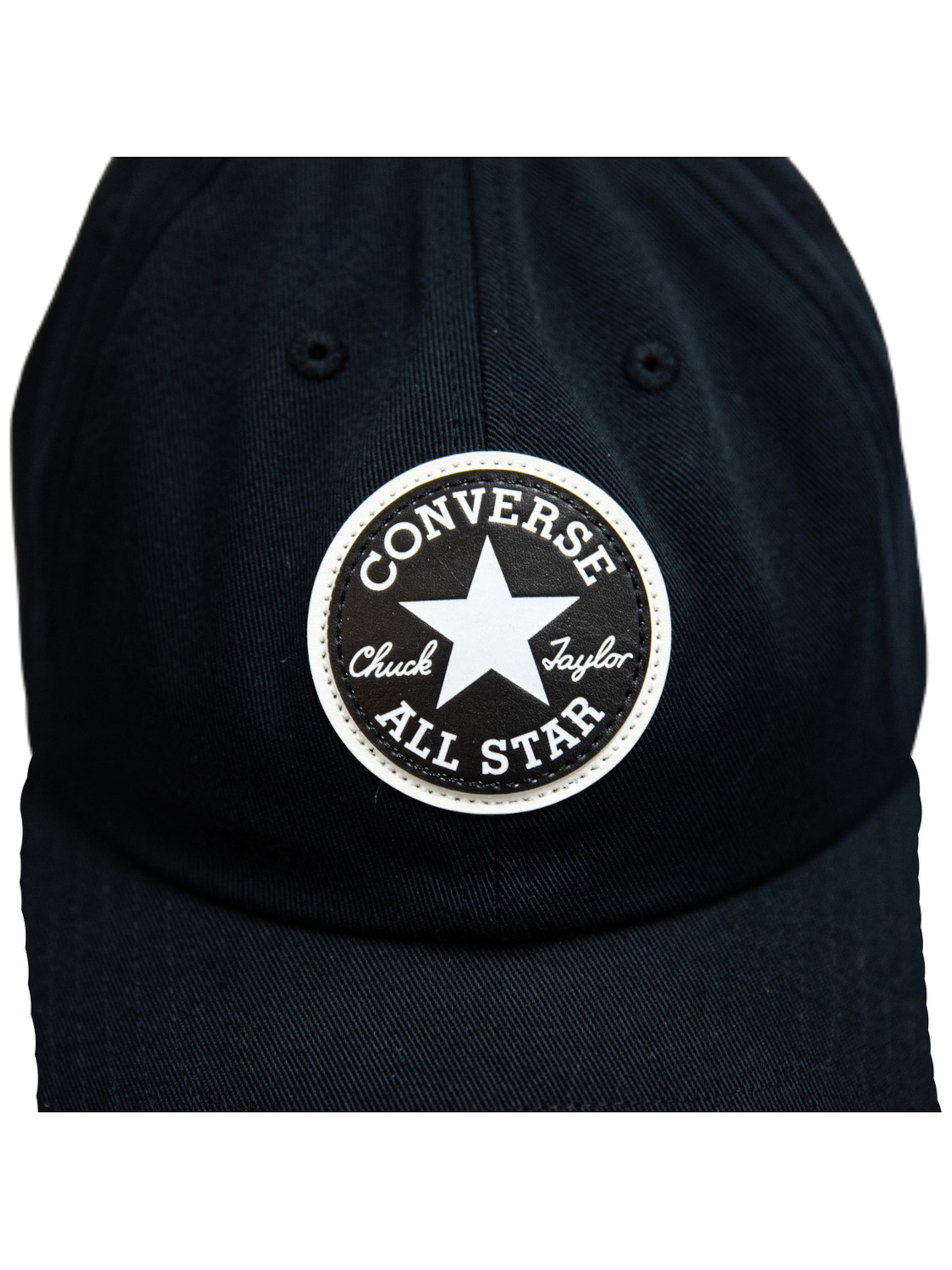 CONVERSE - Gorra deportiva 'Converse Tipoff Baseball' en negro
